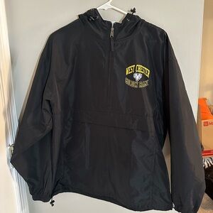 West Chester University Black Windbreaker Jacket